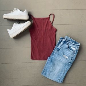 Rue 21 Rose Open-Back Tank